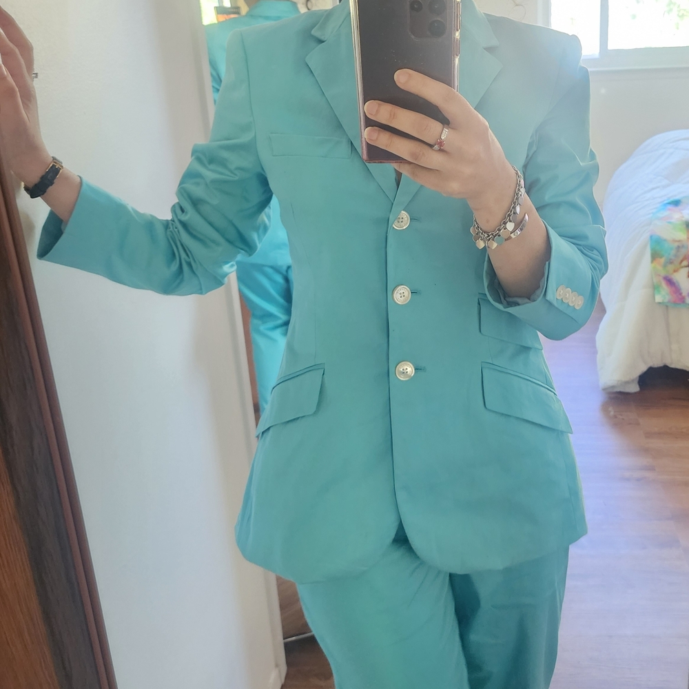 Ralph Lauren Turquoise Women's Suit